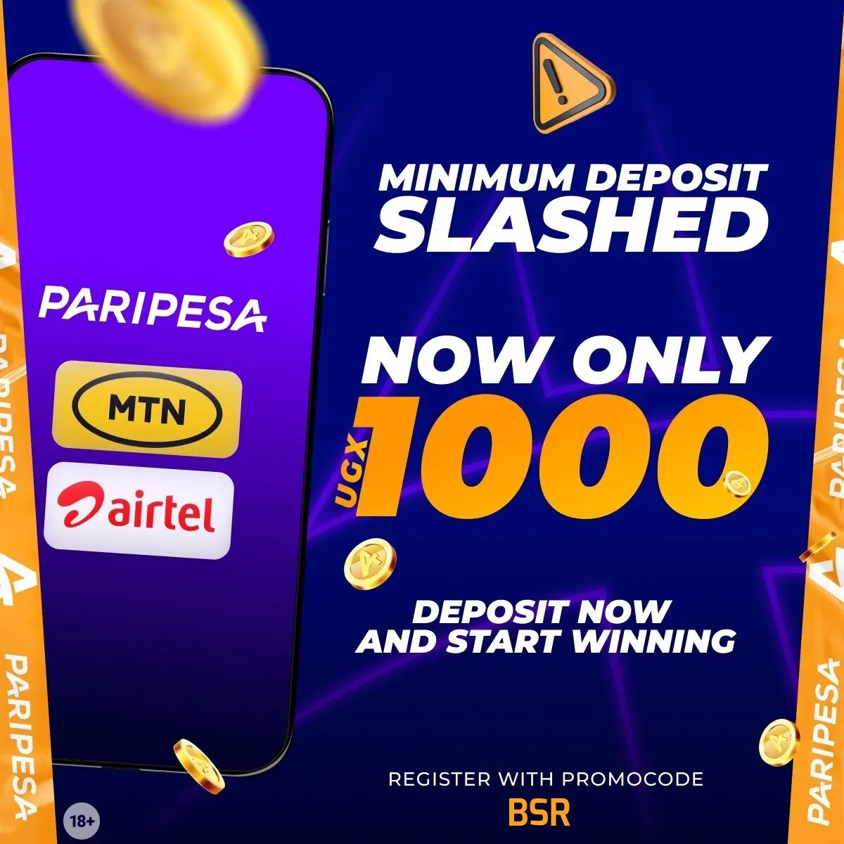 Paripesa Uganda Welcome Bonus
